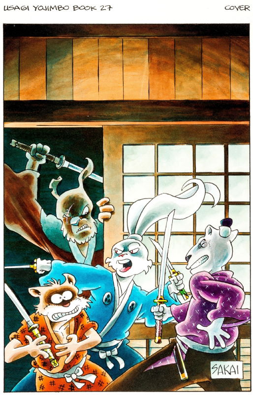 Usagi Yojimbo Vol A Town Called Hell Cover In Gene Kogan S Covers