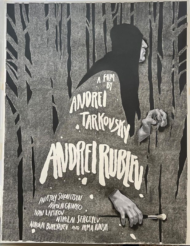 Andrei Rublev Edward Kinsella Original Poster Illustration In Erik