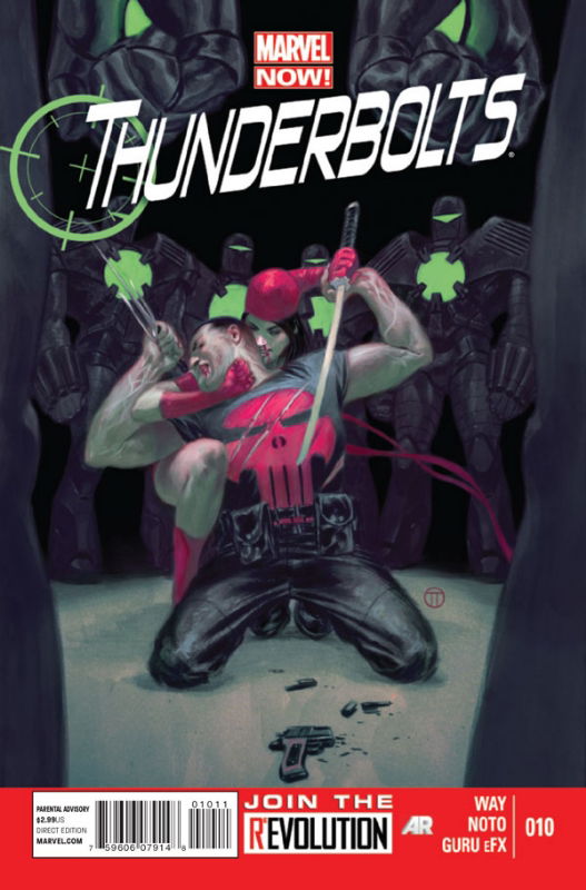 Thunderbolts Cover Art By Julian Totino Tedesco Punisher