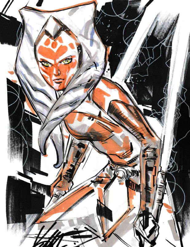 Ahsoka Tano Star Wars Clone Wars Rebels In Kimberly Smith S Independents And S Art Comic