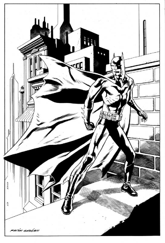 Batman By Kevin Nowlan In Mark B Kirschner S Kevin Nowlan Artwork