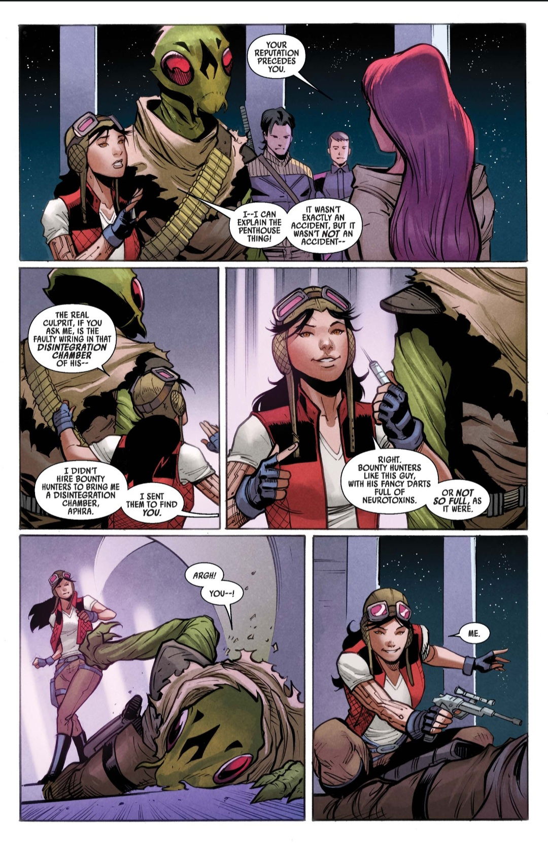 Star Wars Doctor Aphra Vol 02 Issue 06 Page 14 In Jeffrey