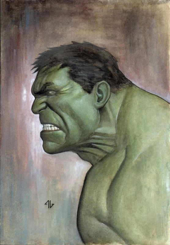 Incredible Hulk Adi Granov In T Shen S Commissions Sketches