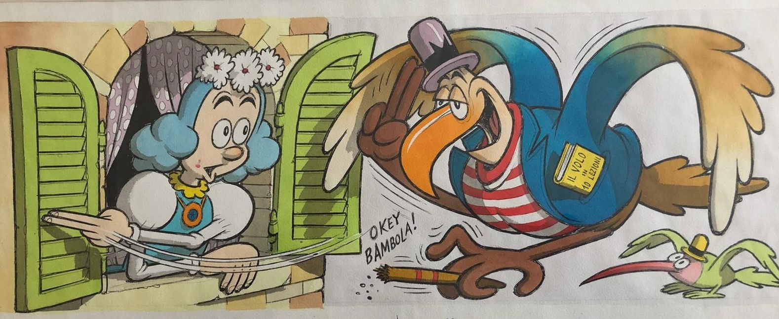 Benito Jacovitti Illustrazione Per Pinocchio In Peter S Original