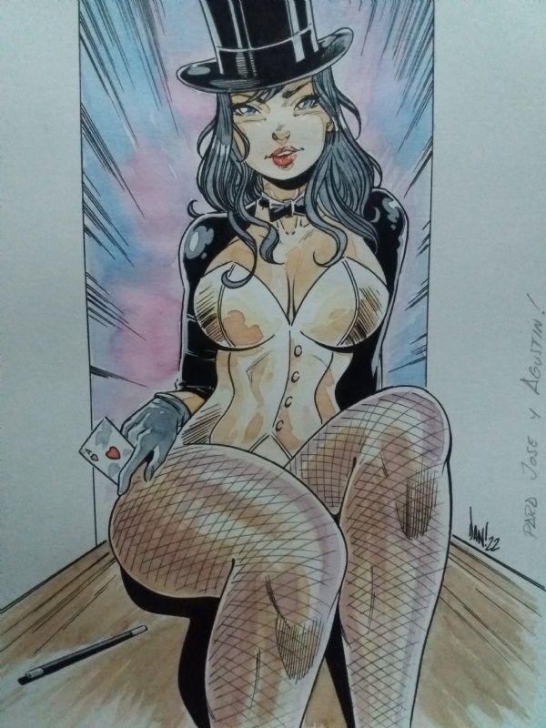 Dani Docampo Zatanna In Vigo Jose Y Agustin S Comissions And Other