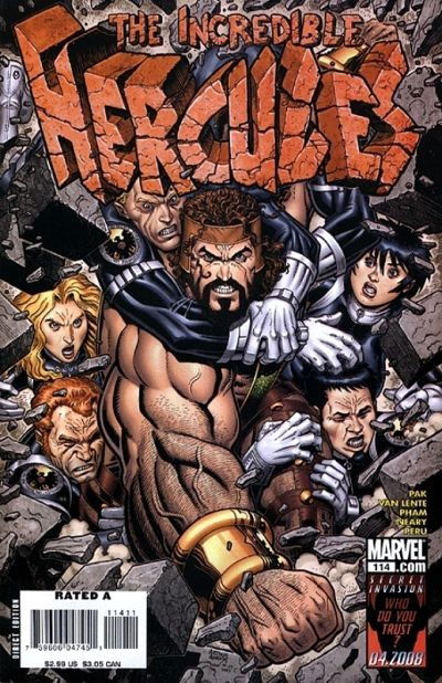 Incredible Hercules Cover In Eric Dls S Arthur Adams Marvel