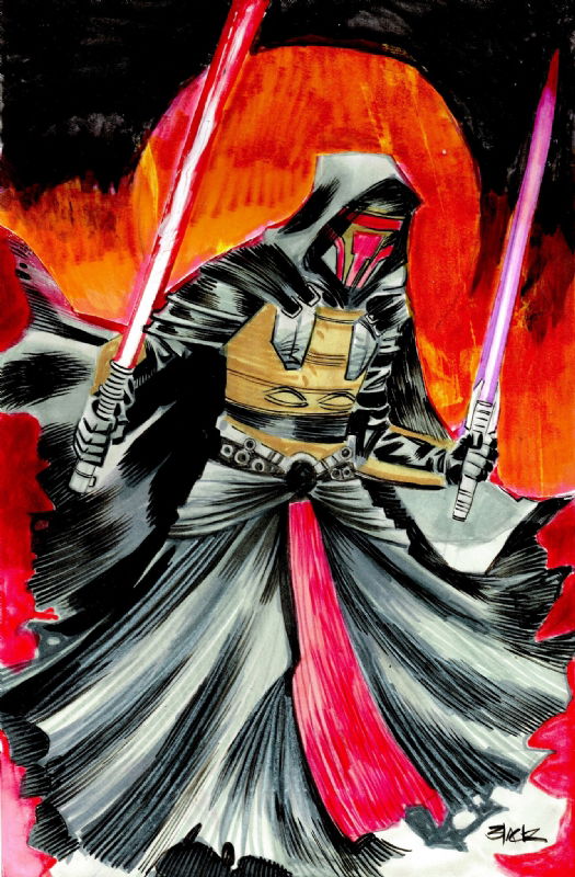 Darth Revan In Dana Black S Dana Black S Magic Comic Art Gallery Room