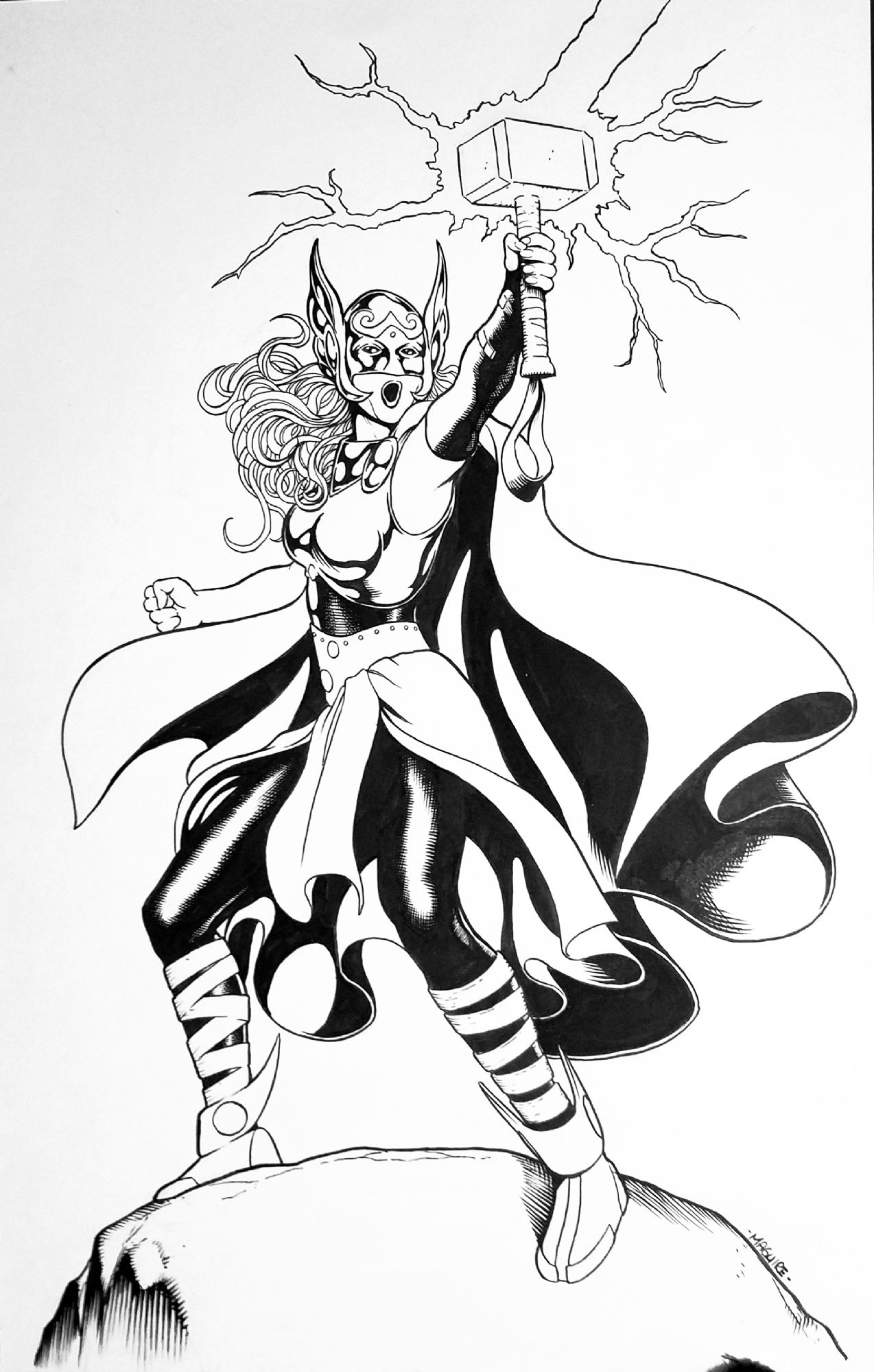 Jane Foster Thor Kevin Maguire In Gregory Tigges S G Reg S Gallery