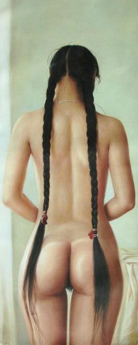 Pigtails Art Nude Telegraph