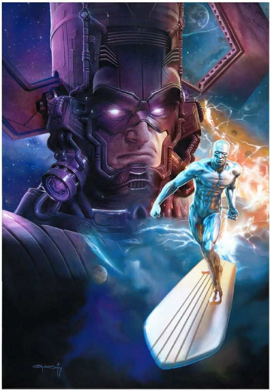 GALACTUS AND SILVER SURFER In Riccardo Chiaveri S KOUFAY GENNADIY