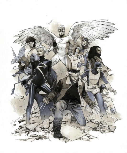 X Men Gold 1 Cover In Raymond Bryan S Coipel Olivier Comic Art