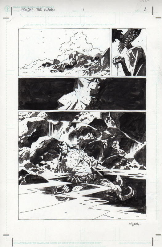 Mignola Hellboy The Island P In Francesco Bazzana S Mignola