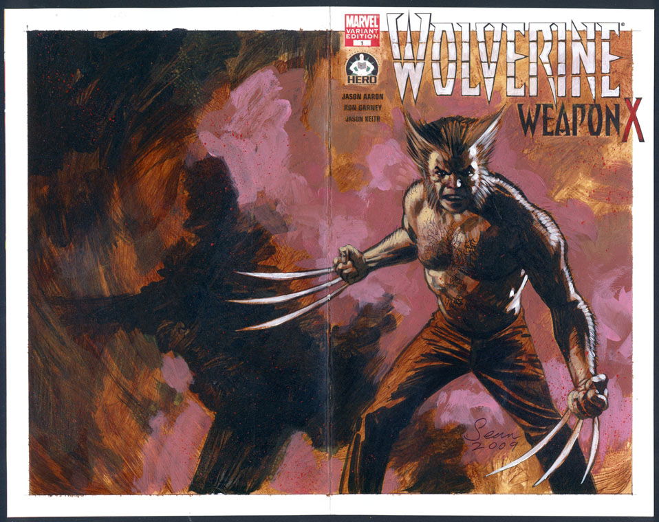 Hero Initiative Wolverine Weapon X Project By Sean Phillips In