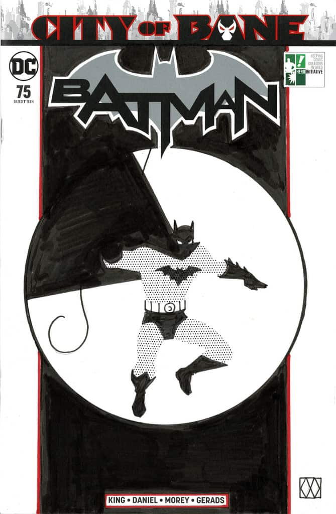 Hero Initiative The Batman Project By Matt Wagner In Jason Baccus