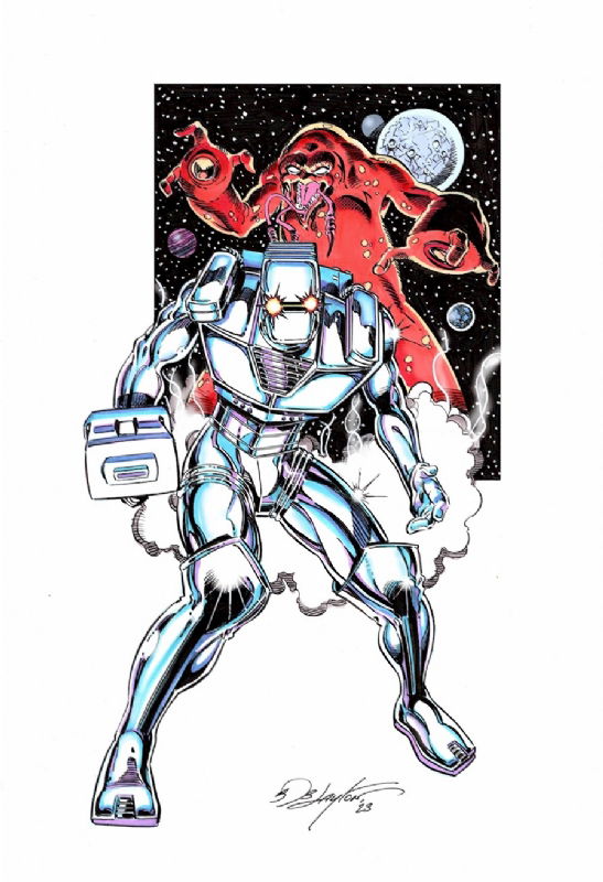 X Rom In Color In Bob Layton S Bob Layton Commissions Comic Art