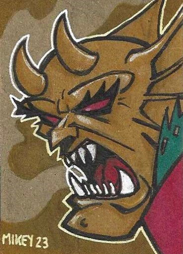 Etrigan The Demon In Steven Regina S Dc Comic Art Gallery Room