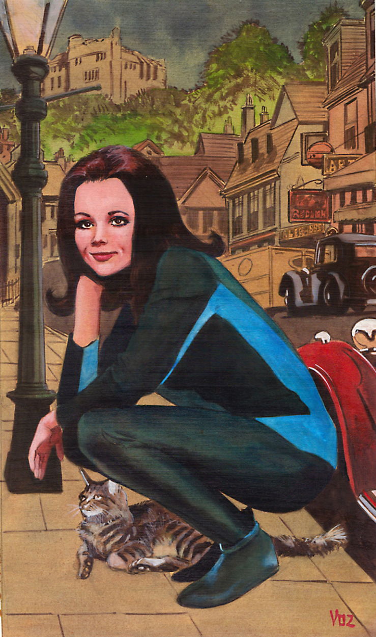 Mrs Peel In Brian Peck S Mrs Peel We Re Needed Comic Art