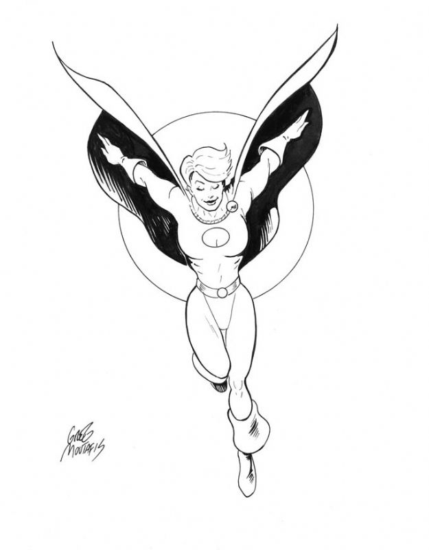 Power Girl In Greg Moutafis S Greg Moutafis Commissions