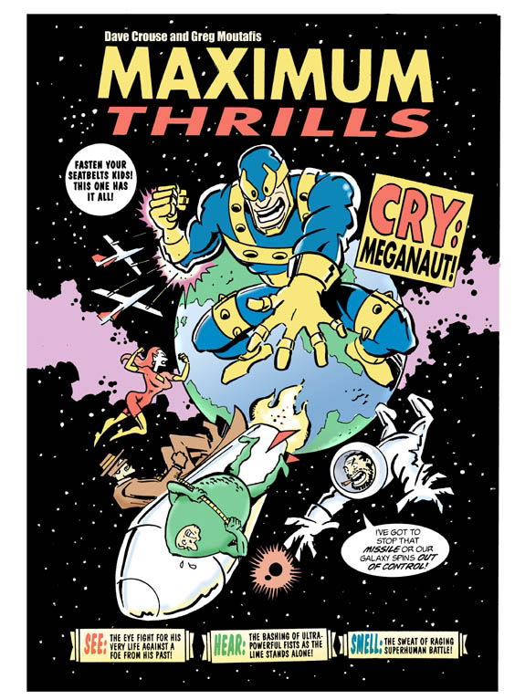 Maximum Thrills Cover Art In Greg Moutafis S Greg Moutafis Fun