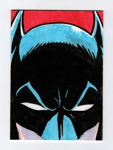 Batman Sketchcard In Greg Moutafis S Greg Moutafis Sketchcards