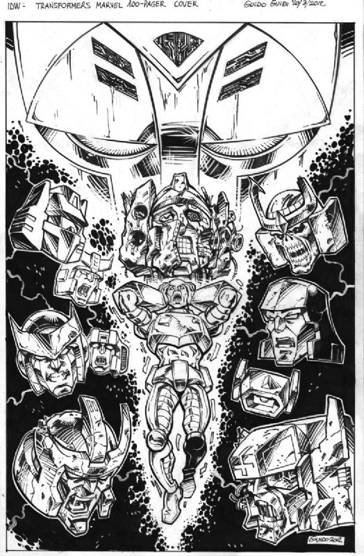 Transformers Regeneration One Page Spectacular Retro Cover In