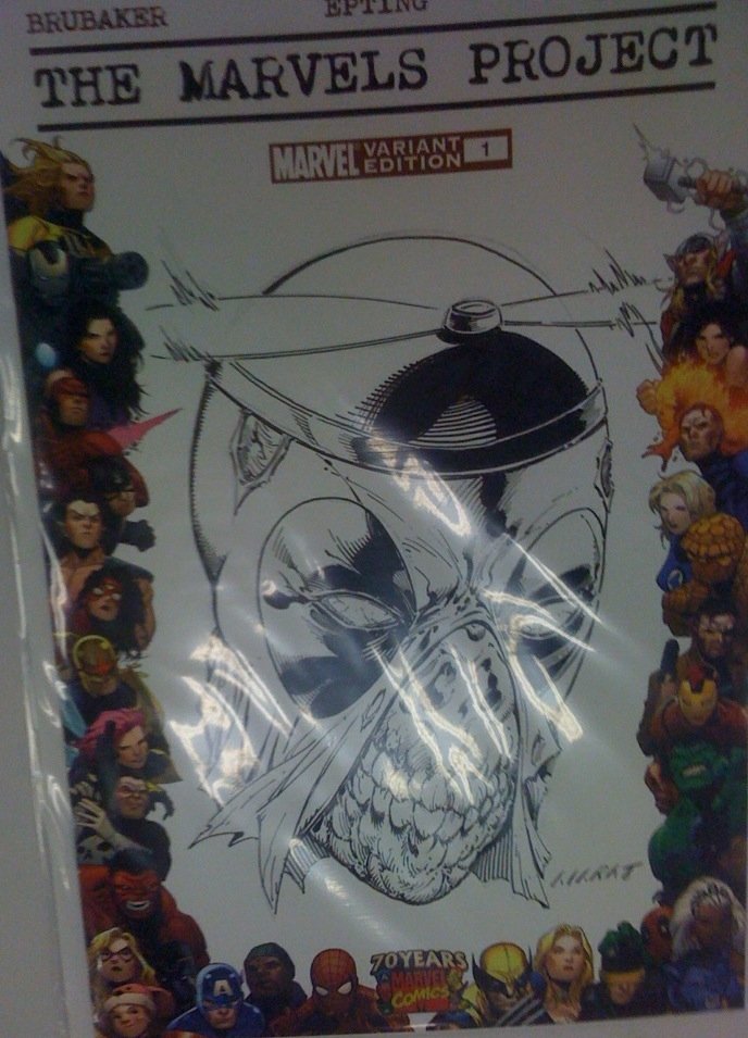 Headpool Marvels Project Blank In Akoni Kaholo S Blank Covers Comic