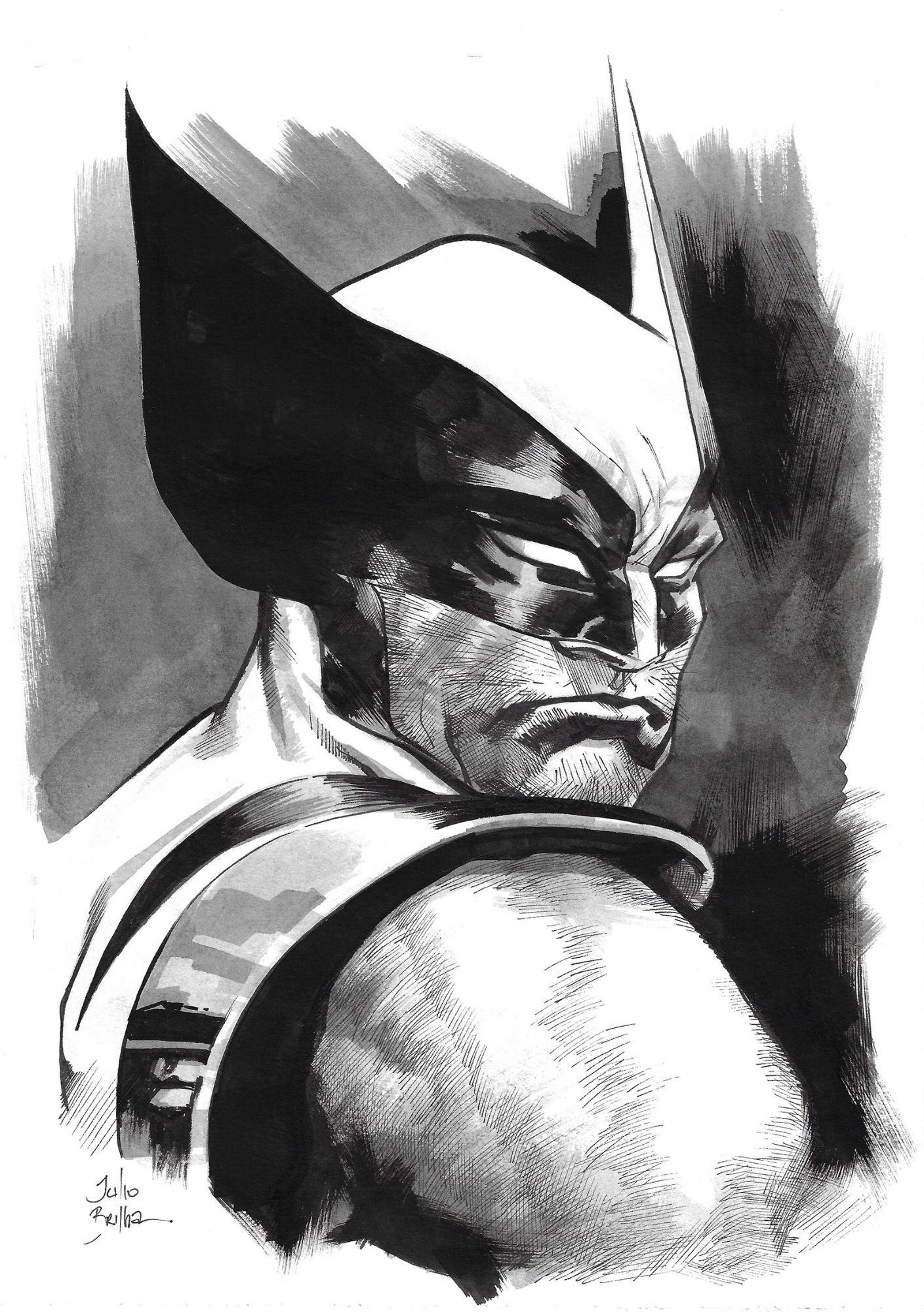 Comic Art Shop Chiaroscuro Studios S Comic Art Shop Wolverine