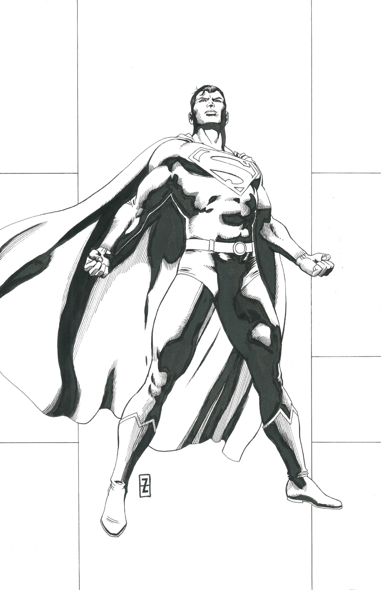 Superman By Patrick Zircher In Matthew P S Superman Sketches Comic Art