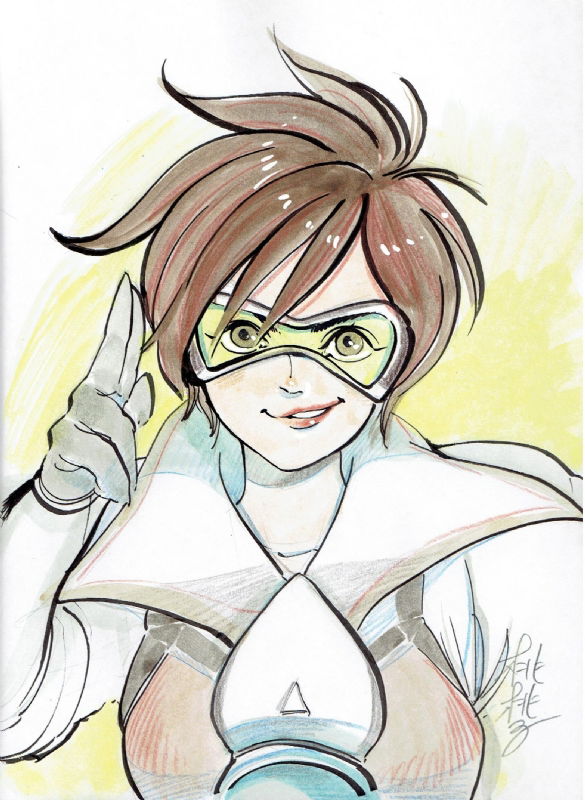 Tracer By Peach Momoko In Kevin Canlas S Misc Comic Art Gallery Room