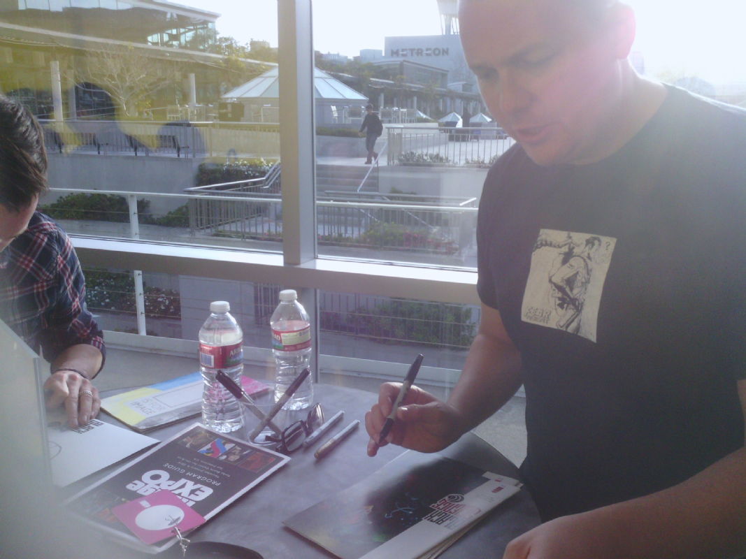 Rick Remender Writer Of Black Science At The IMAGE EXPO 2014 In