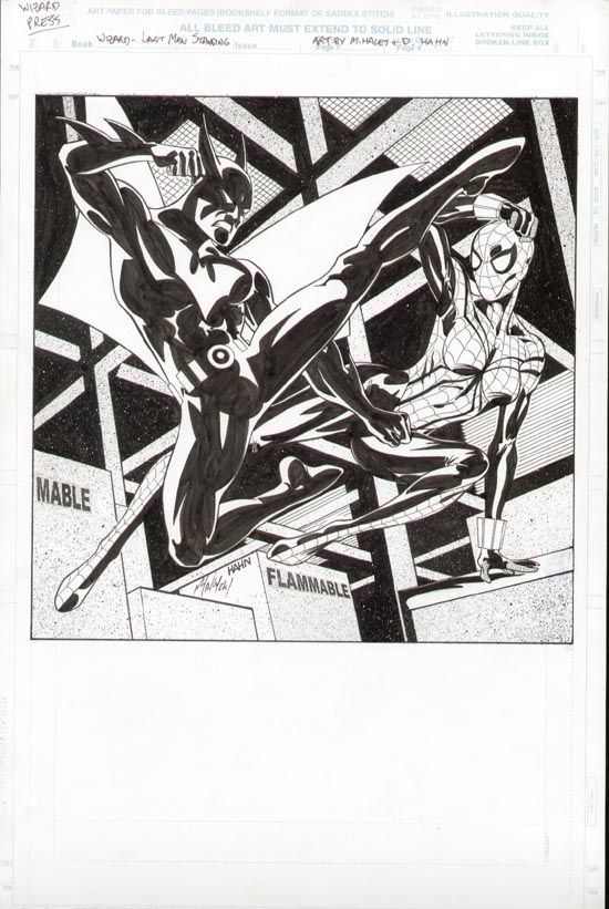 Batman Beyond and Spider-Girl, in Keith Richard's February 2005: Unusual or  Unlikely Team-Ups Comic Art Gallery Room