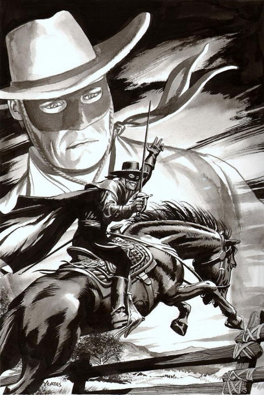 Yeates, Thomas - The Lone Ranger - The Death of Zorro, in Ray