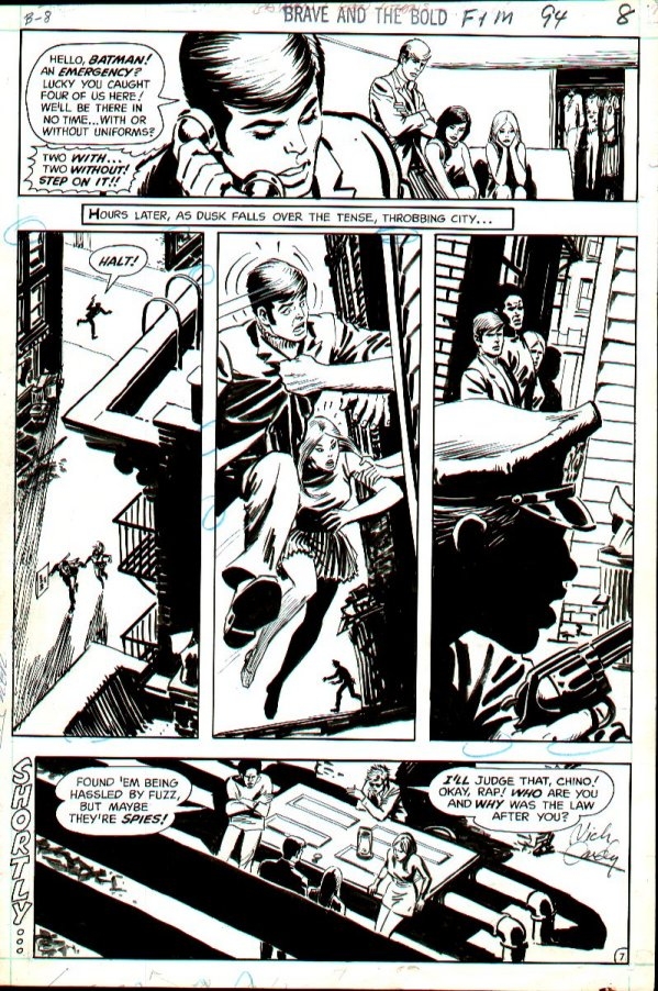 Brave & Bold 94 ( w / Teen Titans ) p 7 by Cardy, in Will K's