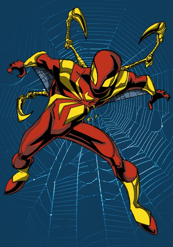 Drawing Iron Spider-Man - Timelapse | WordlessTech-saigonsouth.com.vn