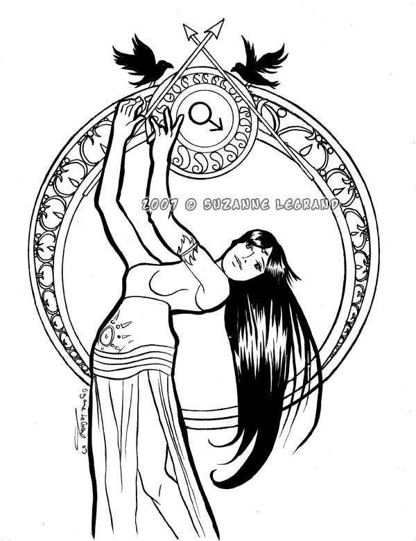 Belly Dancing Sailor Mars In Suzanne Legrands Fanart Comic Art Gallery Room 0689