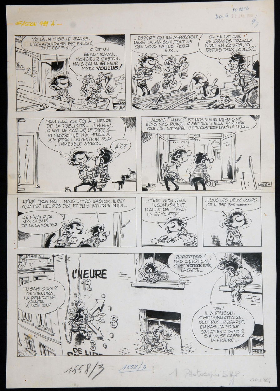 Franquin - Gaston Lagaffe, in Mister A's Franquin - Gaston Lagaffe