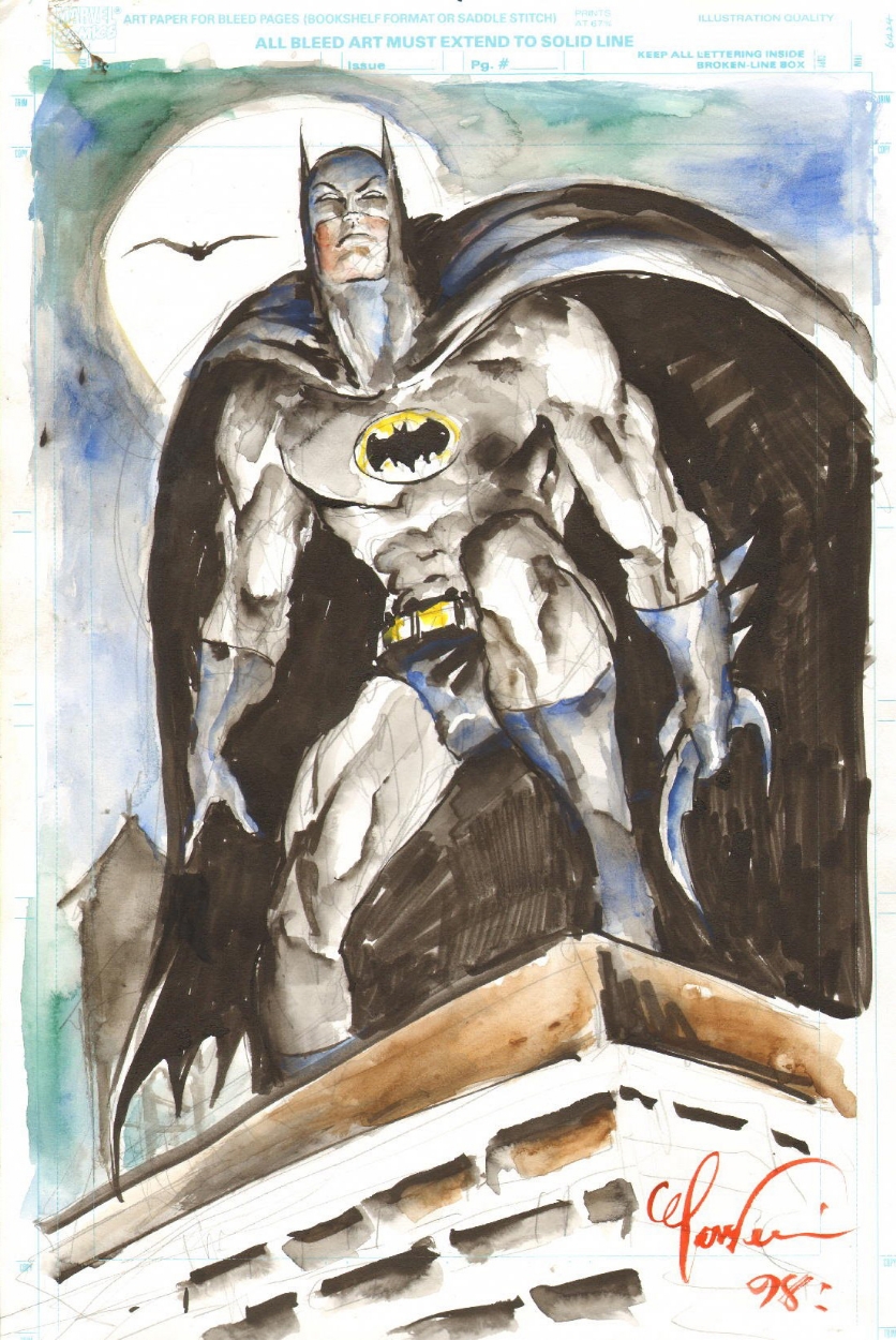 Batman by Mark Texeira, in Fazle C's Batman Comic Art Gallery Room