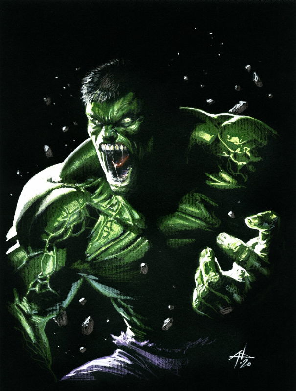 Hulk by Gabriele Dell'Otto, in Gregory Tigges's G-Reg's Gallery Room ...