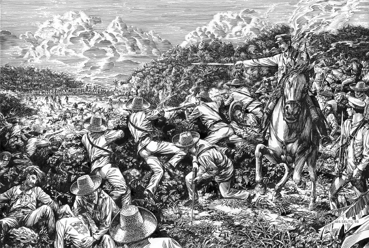 The Battle of Tirad Pass, in nes gelito's Nes' Hand Comic Art Gallery Room