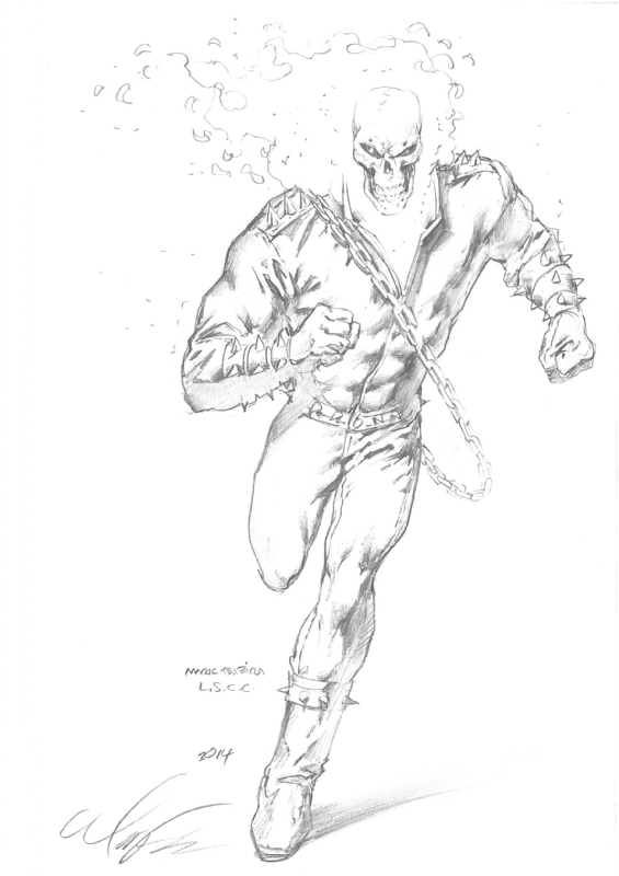 Ghost Rider - Pulse Imagery Comics - Drawings & Illustration, Childrens  Art, Comics - ArtPal