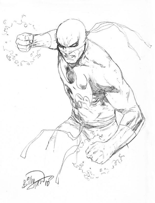 Learn How to Draw Iron Fist from The Super Hero Squad Show (The Super Hero  Squad Show) Step by Step : Drawing Tutorials