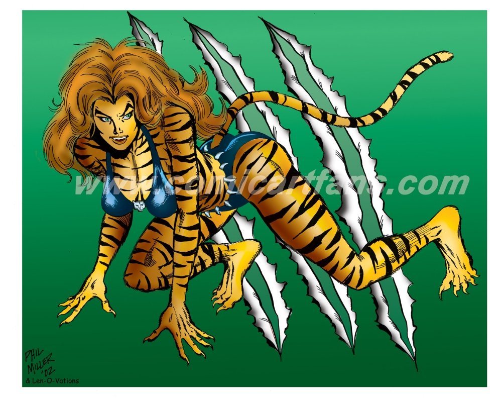 four armed Tigra by cric on DeviantArt