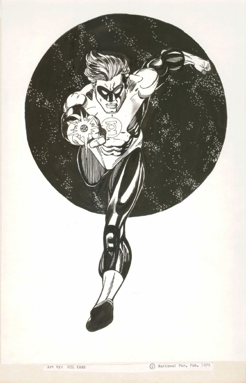 Gil Kane 1975 Green Lantern Pin-up, in the June 2011: Green Lantern ...