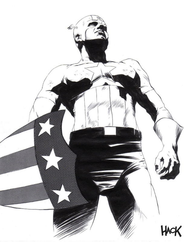 Golden Age Captain America, in Robert Hack's July 2011: Captain America ...