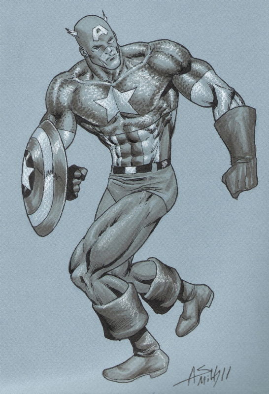 Captain America - Andy Smith, in Sam Catoe's July 2011: Captain America ...