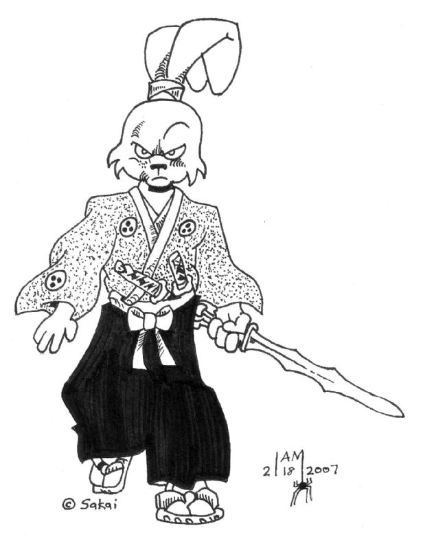 Usagi Yojimbo with Grasscutter, in Ivan Martin's November 2011: Weapons ...