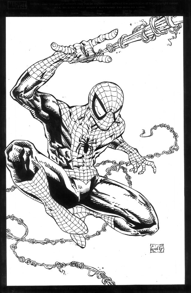 MARIO GULLY Spider-man commission , in THE COMICART2003's August 2012 ...