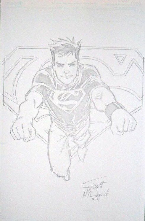 Superboy by Scott McDaniel, in Donnie Adkins's June 2013: Superman ...