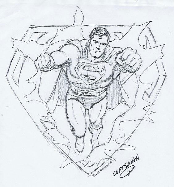 Superman Curt Swan, in richard maurizio's June 2013: Superman Comic Art ...