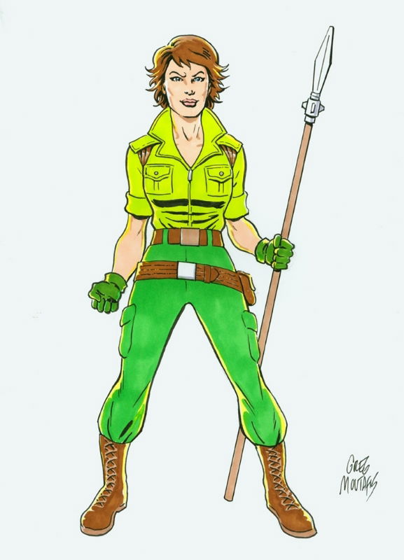 Lady Jaye GI Joe commission - Greg Moutafis, in Greg Moutafis's ...